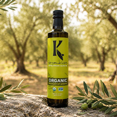 Now with Kasandrinos Olive Oil
